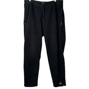 Polartec Black Drawstring Pants XL 28” Inseam